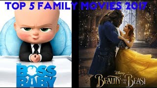 Top 5 FAMILY Movies 2017 [upl. by Aber]