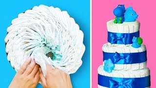 15 IMPRESIONANTES MANUALIDADES PARA REGALOS DE BABY SHOWER [upl. by Ardnas]