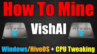 How To Mine VishAI  CPU Tweaking Most Profitable Coin On The Market [upl. by Htebi]