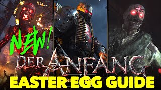 NEW DER ANFANG EASTER EGG GUIDE AND ROUND BASED MAP Vanguard Zombies [upl. by Alaaj]