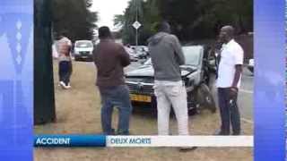 Accident de la route 2 morts [upl. by Neik]