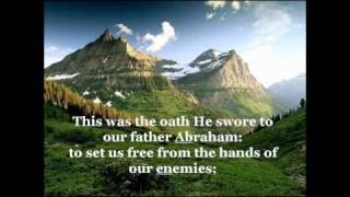 Canticle of Zechariah quotBenedictus  Hymn of Praisequot a Morning Prayer [upl. by Kcyred361]