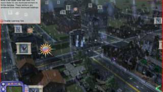 Sim City Societies The Disasters [upl. by Pinsky]