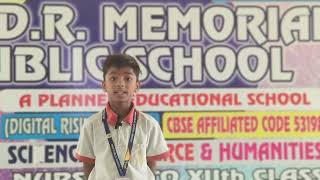 Raghav Student of Grade IV  DRM PUBLIC SCHOOL DESRAJ COLONY PANIPAT [upl. by Aniuqaoj]