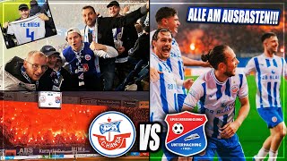 DER FLUCH HAT EIN ENDE ERSTER SIEG NACH ÜBER 5 MONATEN Hansa Rostock  Unterhaching Stadion Vlog [upl. by Townsend6]