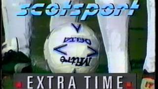 Scottish TV  STV  Scotsport Extra Time  Through The Night  1988 [upl. by Hanschen480]