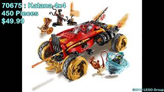 LEGO NINJAGO  Season 11 Sets Official Pictues Released [upl. by Anerac]