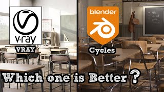 Vray vs Cycles which is better [upl. by Marquet]