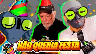 Dublador do Massa Cinzenta NÃO QUERIA FESTA ❌🎉🥳 [upl. by Inoy1]