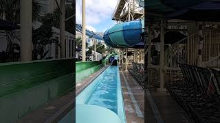 Fun at the Tunnel Slide Water Park at Gaylord Palm Resort Orlando  Ultimate Family Vacation [upl. by Azar]