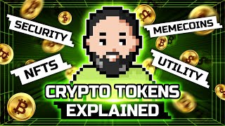 What Are Crypto Tokens From Security to Memecoins and NFTs  Blum Academy [upl. by Leirad]