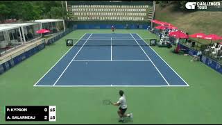 Alexis Galarneau Vs Patrick Kypson Highlights Challenger PALMAS DEL MAR 2023 [upl. by Chappie]