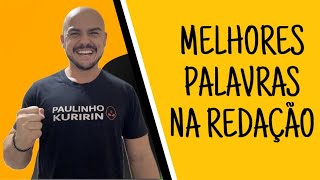 Melhores palavras na redação [upl. by Hitoshi]