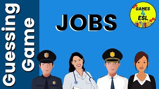 Jobs And Occupations ESL Game  English Vocabulary Games [upl. by Coombs]