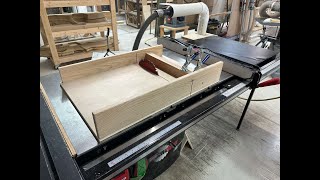 Woodworking Table Saw Jigs  Fixture for Crosscut Sled [upl. by Blodget]