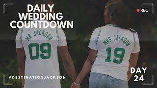 Day 24 Vlog  30 days before Wedding Day countdown  Destination Jackson✈️ [upl. by Stryker334]