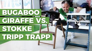 Bugaboo Giraffe vs Stokke Tripp Trapp  Best High Chairs  Magic Beans Reviews [upl. by Nyrhtak156]