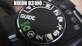 Nikon D3100 DSLR Basic beginner tutorial training Part 1 [upl. by Moe]