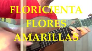 Floricienta Flores Amarillas cover guitarra sola fingertyle [upl. by Annekim]