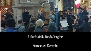 11° FBL  Letanie della Beata Vergine  Francesco Durante  CAMERATA DEI FIORI [upl. by Hippel]