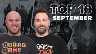 Top 10 Hottest Board Games September 2024  The Best of BGG [upl. by Fabe]