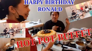 EXPERIENCE THE HOT POT BUFFETCELEBRATING RONALD FERNANDO BIRTHDAY ofwblogger hotpot buffet wfdc [upl. by Lliw481]