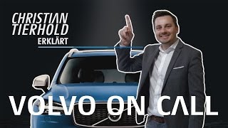 quotVolvo On Callquot  Christian Tierhold erklärt [upl. by Bay]