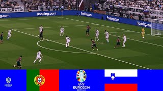 Portugal vs Slovenia  UEFA EURO 2024 ⚽ Full Match Live Highlights Goals ⚽ [upl. by Tiffani115]