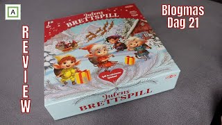 Blogmas Dag 21  Vi spiller Julens Brettspill  Review av brettspill [upl. by Anilak]