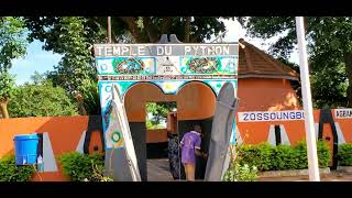 Visit to the Sacred Python Temple In Ouidah Benin Republic [upl. by Sirhc658]