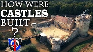 How were castles built  constructed in the medieval period [upl. by Neumark]