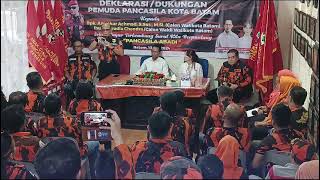 MPC Pemuda Pancasila Batam Mendukung Penuh Amsakar – Li Claudia [upl. by Akinahc]