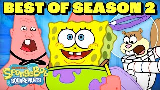 SpongeBobs BEST Holiday amp Winter Moments ❄️  45 Minute Compilation  SpongeBob [upl. by Oletha]