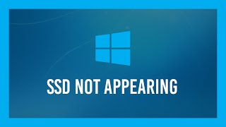 Fix new SSD not showing up in Windows  EASY  NO DOWNLOADS [upl. by Baten]