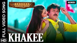 Khakee Hindi Video Song  Sardaar Gabbar Singh [upl. by Roanne]