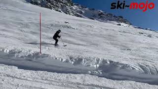 Oscar is a young ski instructor in Verbier Switzerland He discovers the SkiMojo [upl. by Yrok]