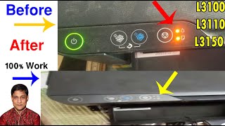 Epson L 3110 printer ink problem solved 2020 100 work [upl. by Jacqueline]