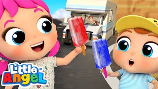 The Color Popsicle Song with Baby John  Kids Cartoons and Nursery Rhymes [upl. by Adnerak107]