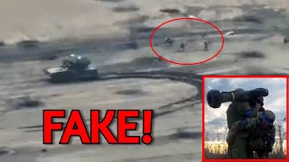 Javelin Missile Blowing Up BMP Is Fake [upl. by Teri]