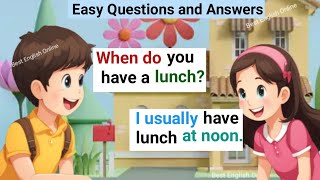 English Speaking Practice For Beginners  English Conversation Practice  Best English Online [upl. by Astrix]