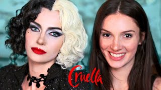 CRUELLA  Emma Stone  Makeup Transformation  Cosplay Tutorial [upl. by Scoter578]