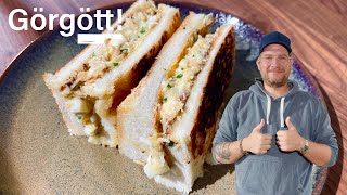 Görgötts 🇯🇵 Crab 🦀 Sando Ultimate Umami Sandwich [upl. by Eudosia]