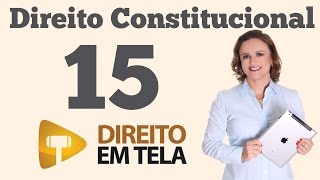 Direito Constitucional  Aula 15  Resumo Normas de Eficácia Plena Contida e Limitada [upl. by Ostap]