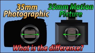 35mm Motion Picture vs 35mm Still Photography  What are differences [upl. by Lentha267]