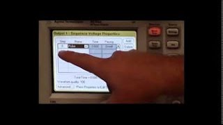 Keysight N6705AN6705B DC Power Analyzer  Arb Burst Demo [upl. by Ennaoj]