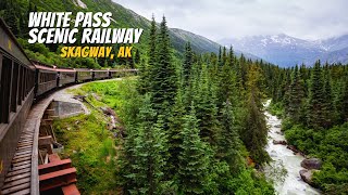 White Pass Scenic Railway Excursion Guide  Skagway Alaska 4K [upl. by Harty]