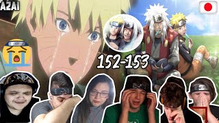 💔quotNaruto Learns Jiraiyas Deadquot Naruto Shippuden Episode 152153 REACTION MASHUP [upl. by Jamieson260]