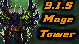 Vengeance Demon Hunter Mage Tower Guide amp Kill  WoW Shadowlands 915 [upl. by Retxed]