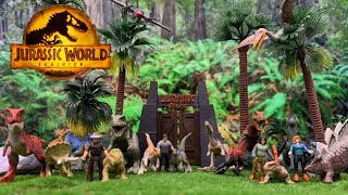 Jurassic World Dominion Mini Figures  Mattel 5Piece Minis Multipacks UnboxingShowcase [upl. by Wendelina]