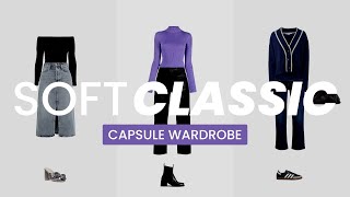 54 SOFT CLASSIC OUTFIT IDEAS  Casual  Edgy Capsule Wardrobe for the Soft Classic Kibbe Type [upl. by Haeli]